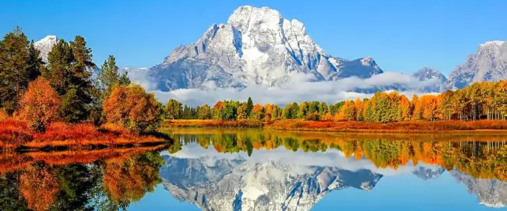 Grand Tetons Fall